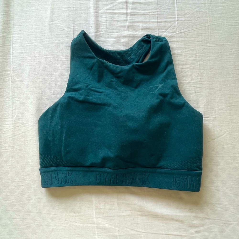 Gymshark sports bra 🤍 - Picture 1 of 4
